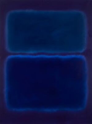 Mark Rothko Midnight Blue Canvas Painting