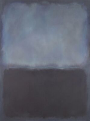 Mark Rothko Granite and Mist Canvas Painting