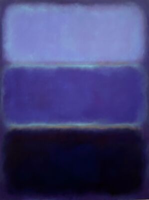 Mark Rothko Indigo Night Canvas Painting