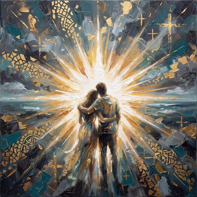 Prodigal Son Return Canvas Wall Art