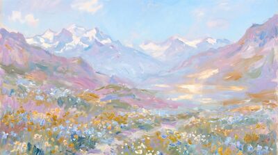 Mountain Pass Canvas Wall Art