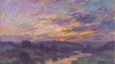 Sunset Clouds Canvas Wall Art