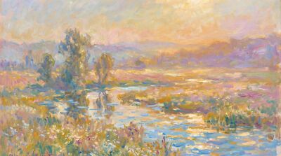 Heat Haze Canvas Painting