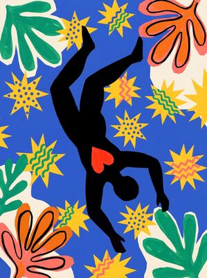 Henri Matisse Icarus Canvas Wall Art