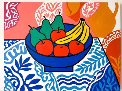 Henri Matisse Fruit Bowl Canvas Painting