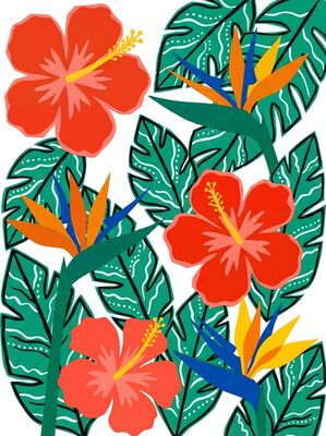 Henri Matisse Botanical Illustration Canvas Wall Art