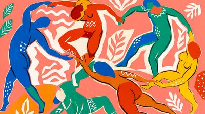 Henri Matisse Ring Dance Canvas Painting