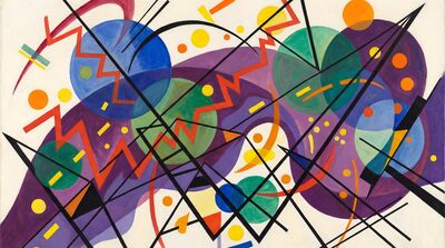 Jazz Improvisation Abstract Canvas Wall Art
