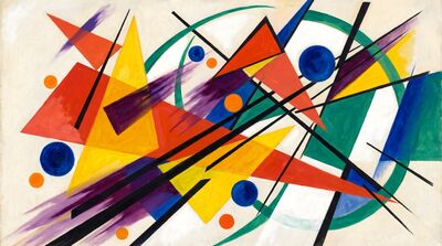 Allegro Vivace Abstract Canvas Wall Art