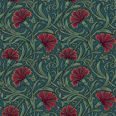 Norwich Pattern William Morris Canvas Wall Art