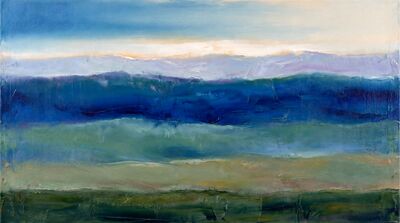 Color Field Mountain Canvas Wall Art