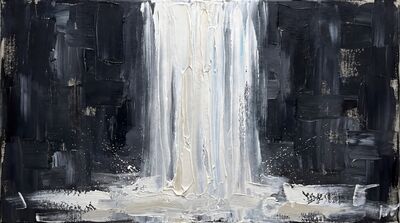 Hiroshi Senju Luminous Veil Falls Canvas Wall Art