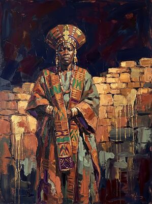Great Zimbabwe Ruins Canvas Wall Art