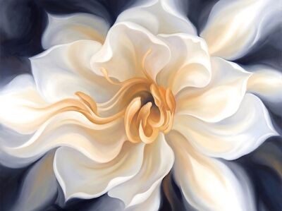 Night-blooming Cereus Desert Canvas Wall Art