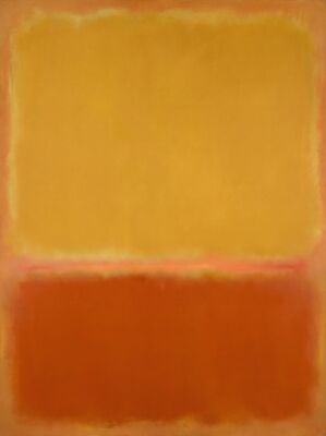 Mark Rothko Golden Meditation Canvas Painting