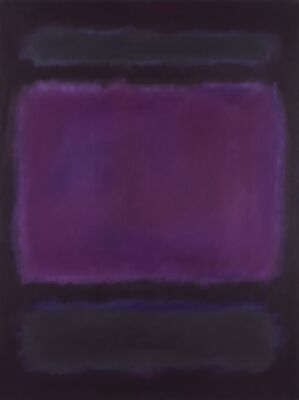 Mark Rothko Amethyst Glow Canvas Painting