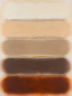 Mark Rothko Sandstone Strata Canvas Painting