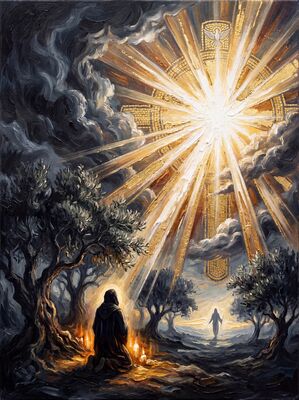 Garden of Gethsemane Canvas Painting