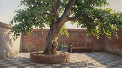 Magnificent Linden Tree Canvas Wall Art