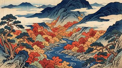 Maple Valley Canyon Canvas Wall Art