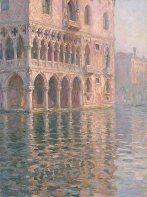Venice Palazzo Canvas Wall Art