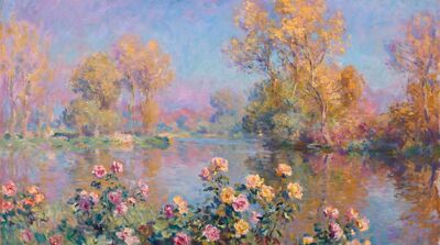 Indian Summer Canvas Wall Art