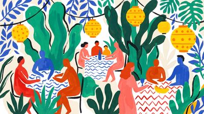 Henri Matisse Garden Party Canvas Wall Art