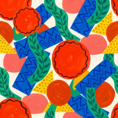 Henri Matisse Shapes and Colors Canvas Painting