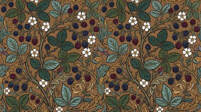 William Morris Bramble Thicket Canvas Painting