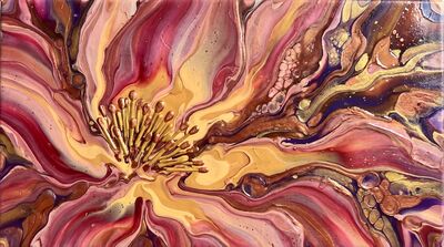 O'Keeffe Giant Lotus Close Up Canvas Wall Art