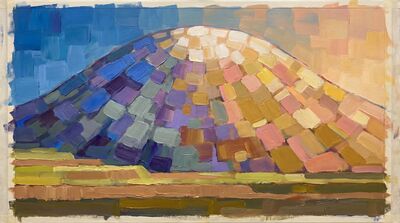 Morning Light Mountain Canvas Painting
