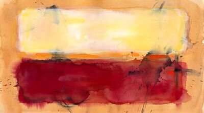 Rothko Sunrise Color Field Canvas Wall Art